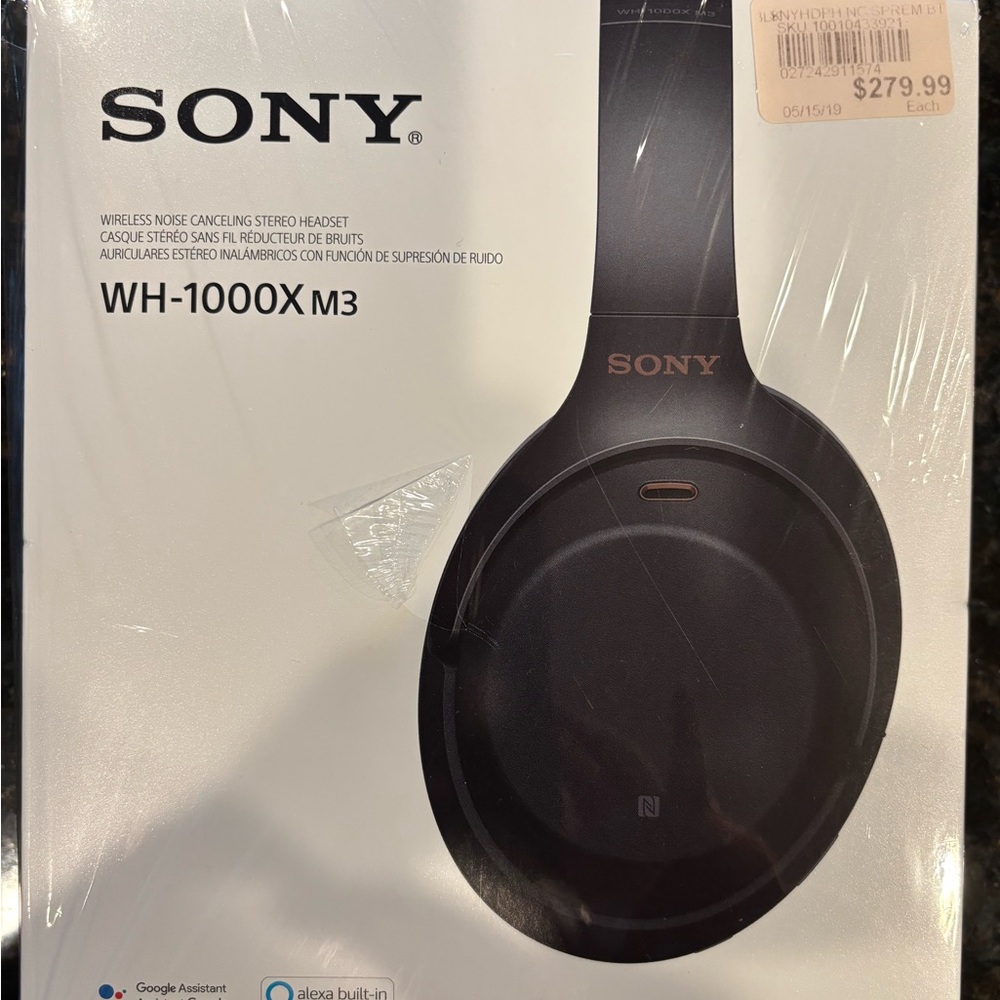 Sony WH-1000Xm3 Wireless Noise Canceling Headset